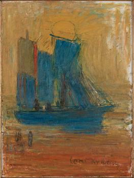 Carl Kylberg, "Segeltorkning (II)".
