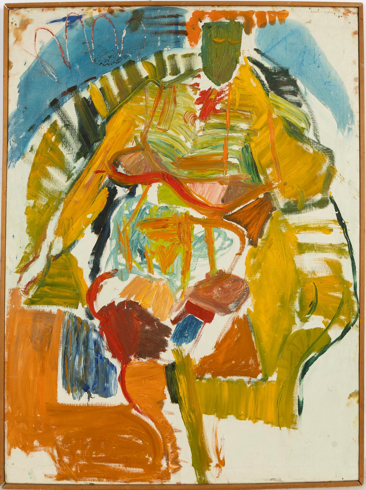 Erling Johansson, "Sittande dam".