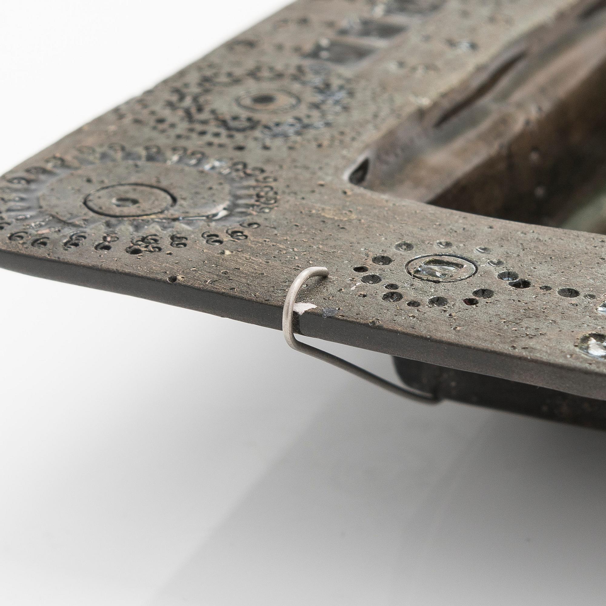 Rut Bryk, väggrelief, stengods, signerad BRYK.