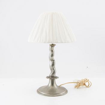 Harald Notini, table lamp, model "6891", Arvid Böhlmark's Lamp Factory, Stockholm 1920s.