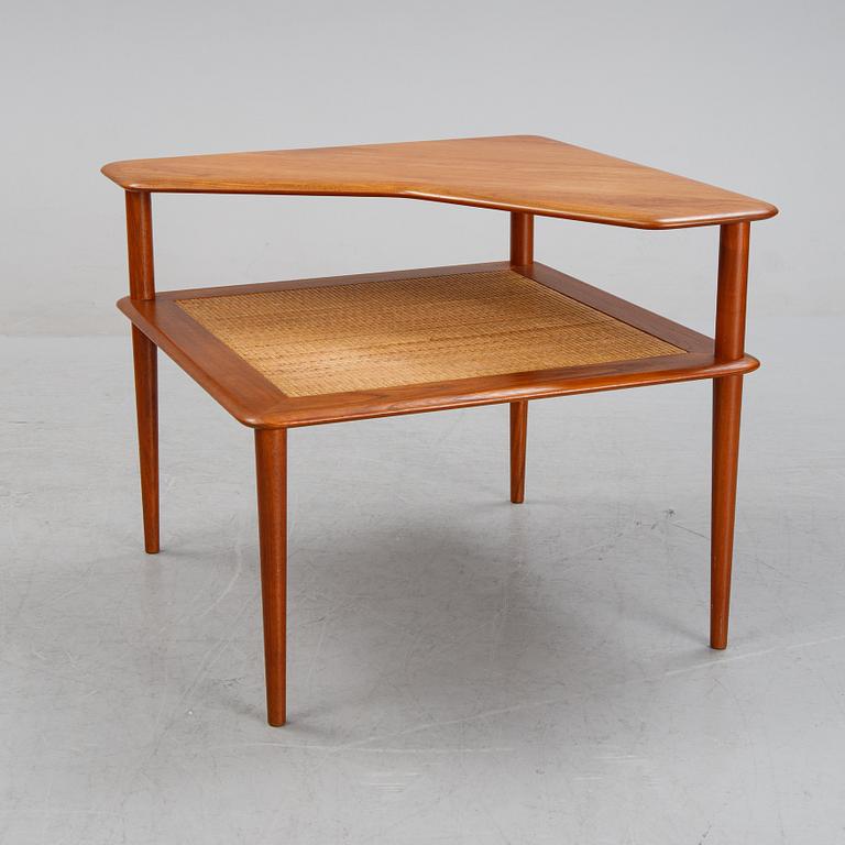 Peter Hvidt & Orla Mølgaard Nielsen, hörnsoffa med bord, 3 delar, "Minerva", France & Son, Danmark, 1950/60-tal.