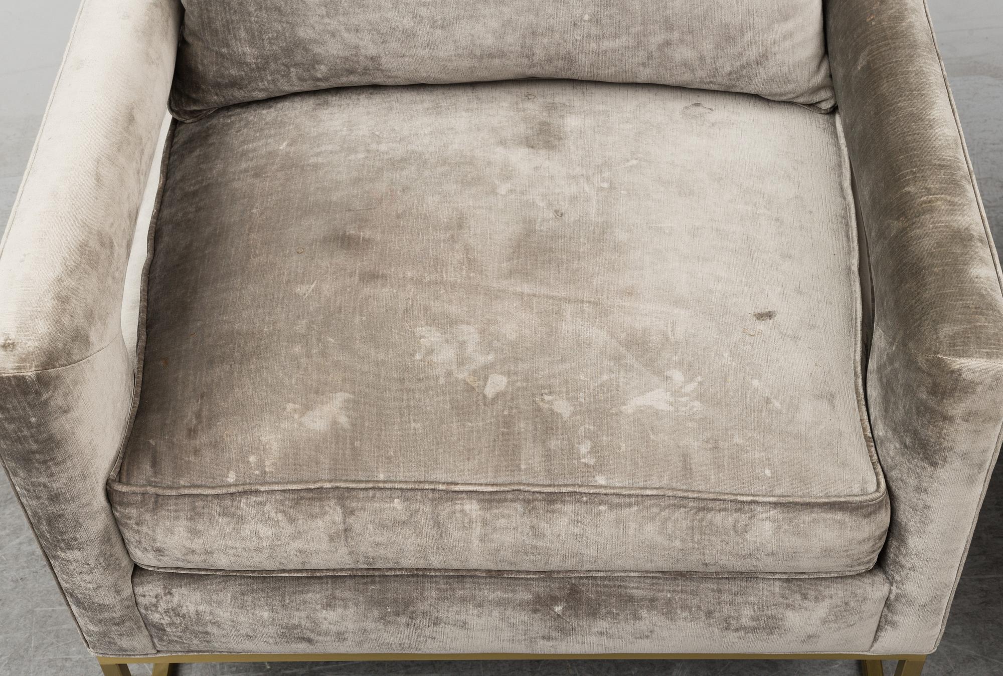 A pair of One Kings Lane arm chairs, 21st Century.