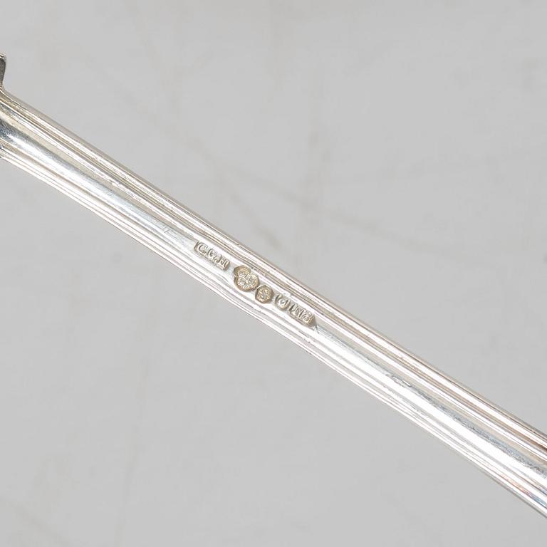 A Swedish silver sugarbowl, marks of Gustaf Folcker, Stockholm 1829.