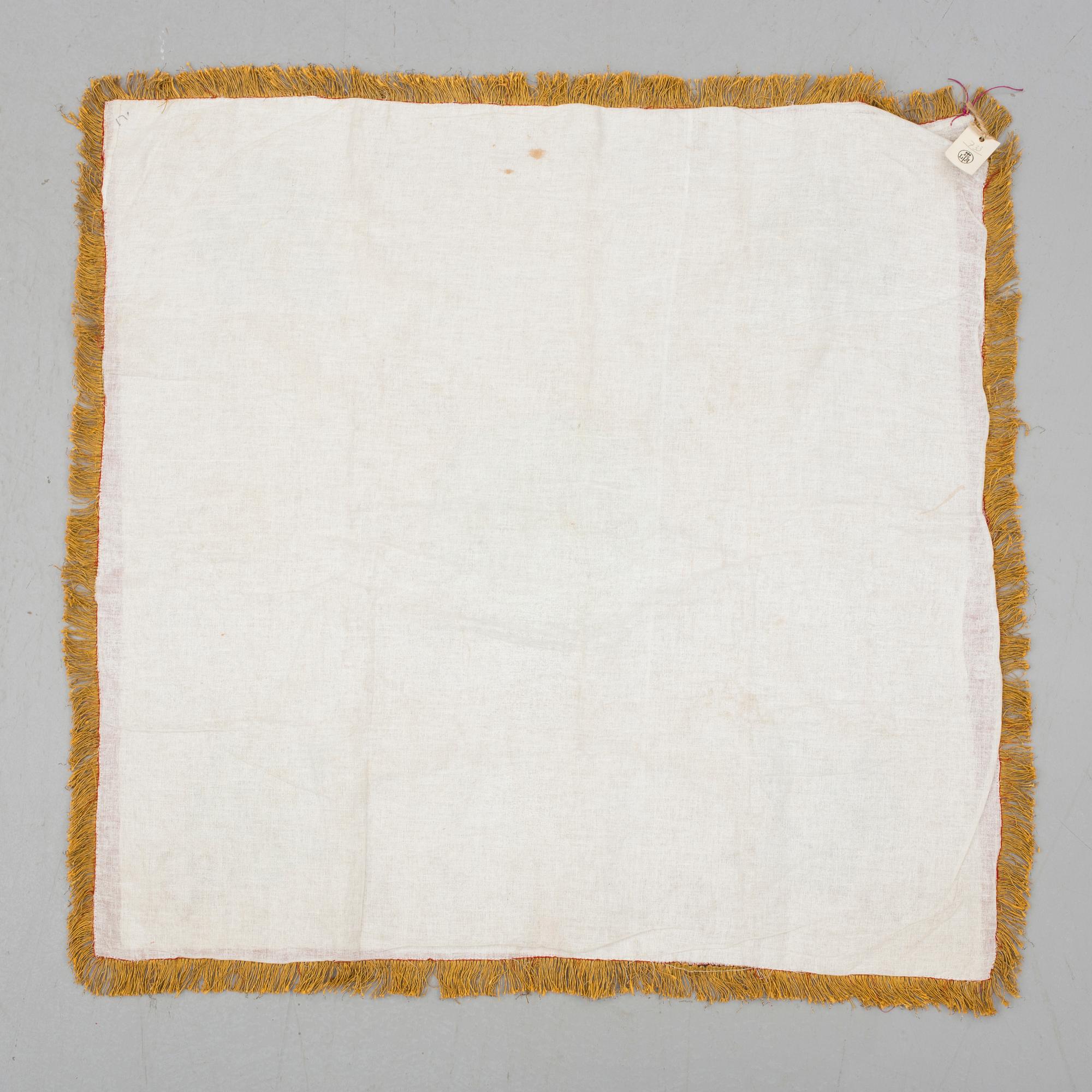 BRODERAD TEXTIL, Turkiet, 1900-tal.
