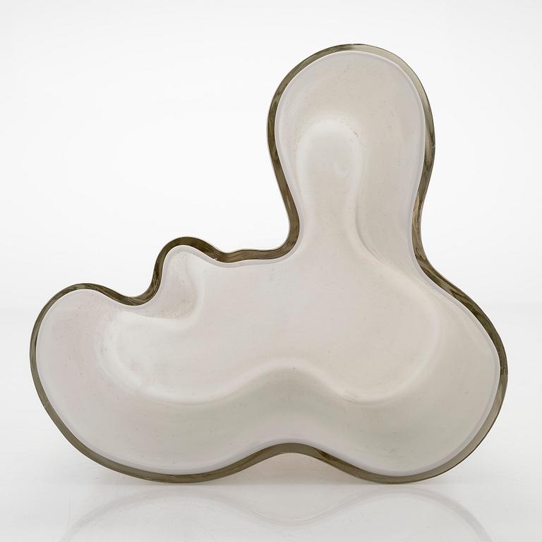 Alvar Aalto, a mid 20th century glass vase '3030', signed Alvar Aalto. Iittala.