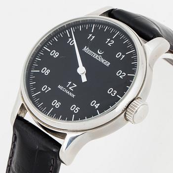 MEISTERSINGER, Scrypto, 1Z Mechanik, armbandsur, 38 mm.