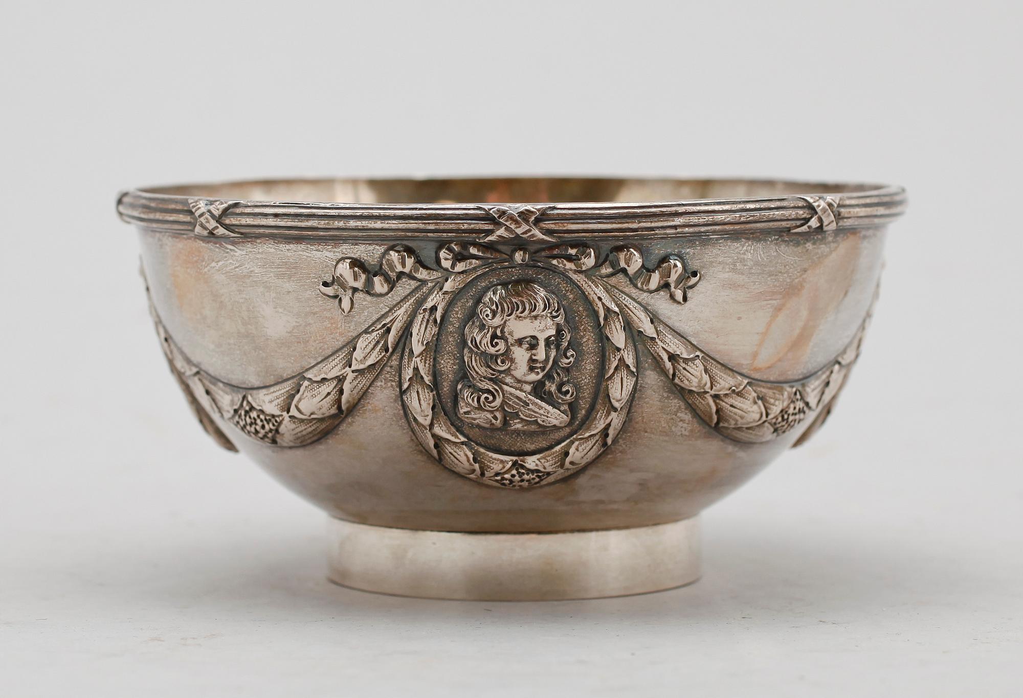 SKÅL, silver, Tyskland, 1900-talets första hälft. Vikt ca 166 g.