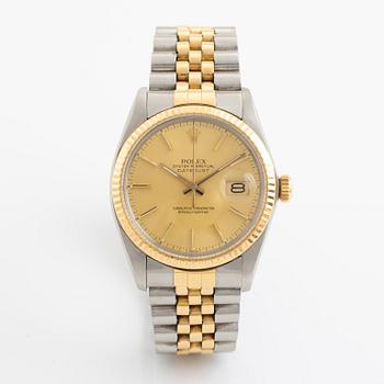 Rolex, Oyster Perpetual, Datejust, armbandsur, 36 mm.