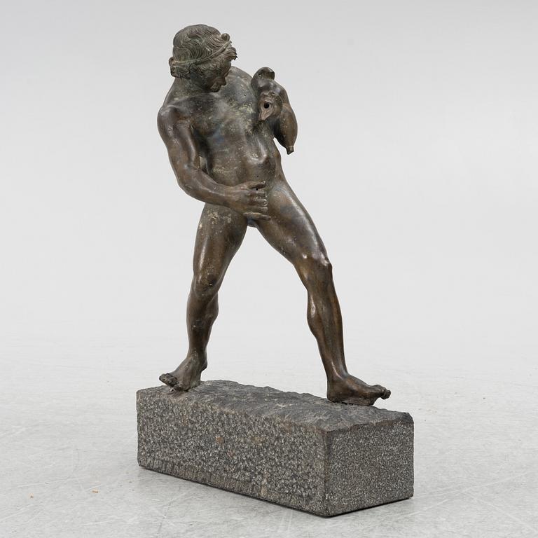 Sculpture, bronze, circa 1900.