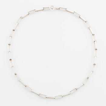 Karl-Ingemar Johansson, a silver necklace and bracelet, Gothenburg 1965.