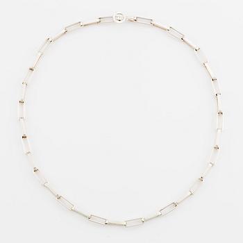 Karl-Ingemar Johansson, a silver necklace and bracelet, Gothenburg 1965.