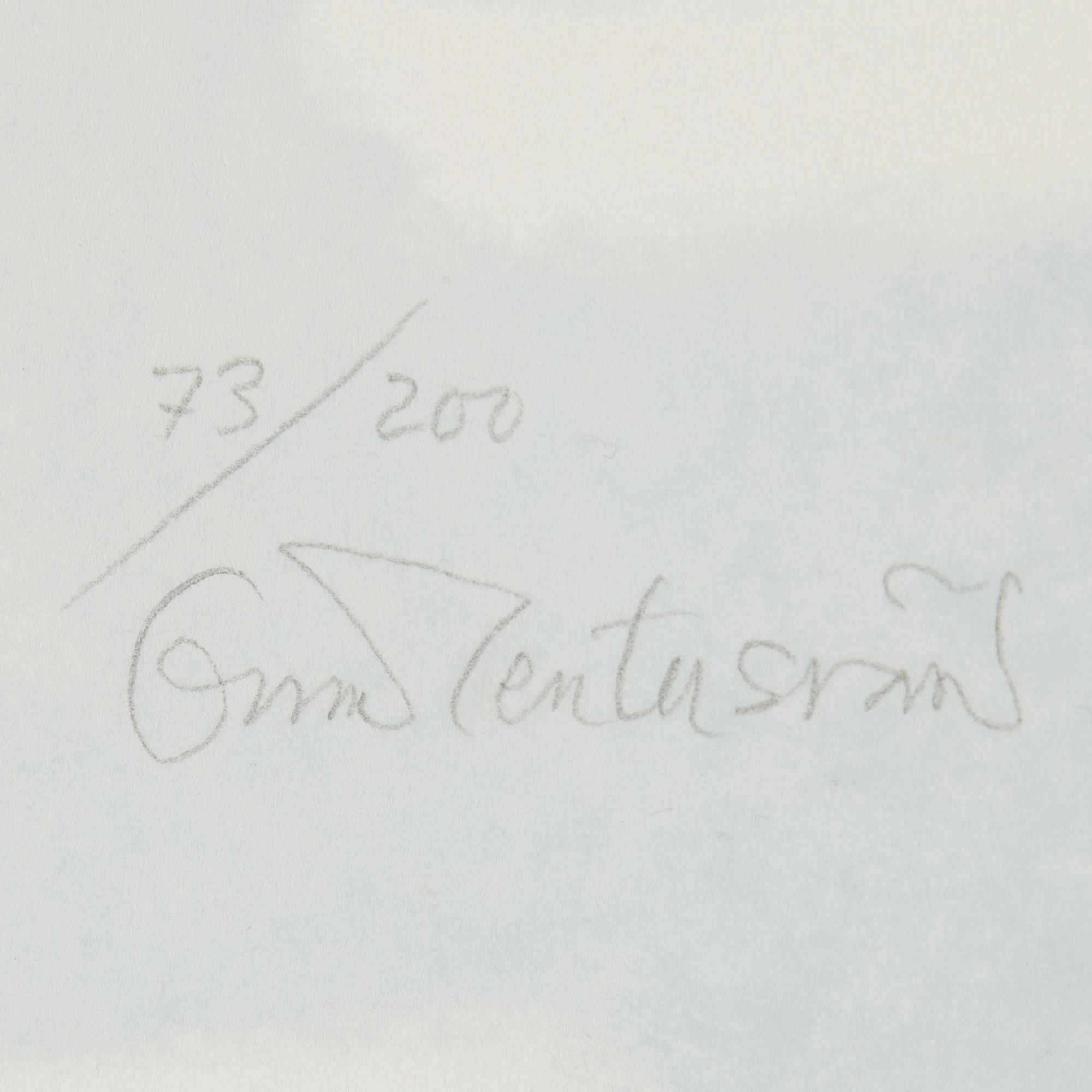 OSCAR REUTERSVÄRD, färglitografi, signerad och numrerad 73/200.