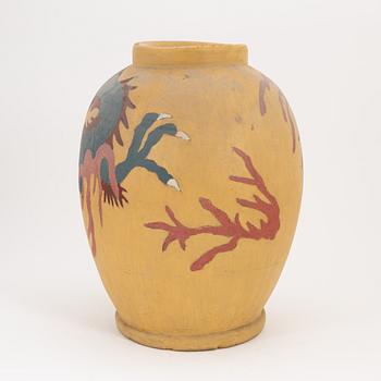 A stonware vase from Höganäs, 20th Century.