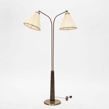 Tor Wolfenstein, attributed, floor lamp, Ditzingers, Swedish Modern, Stockholm 1940s.