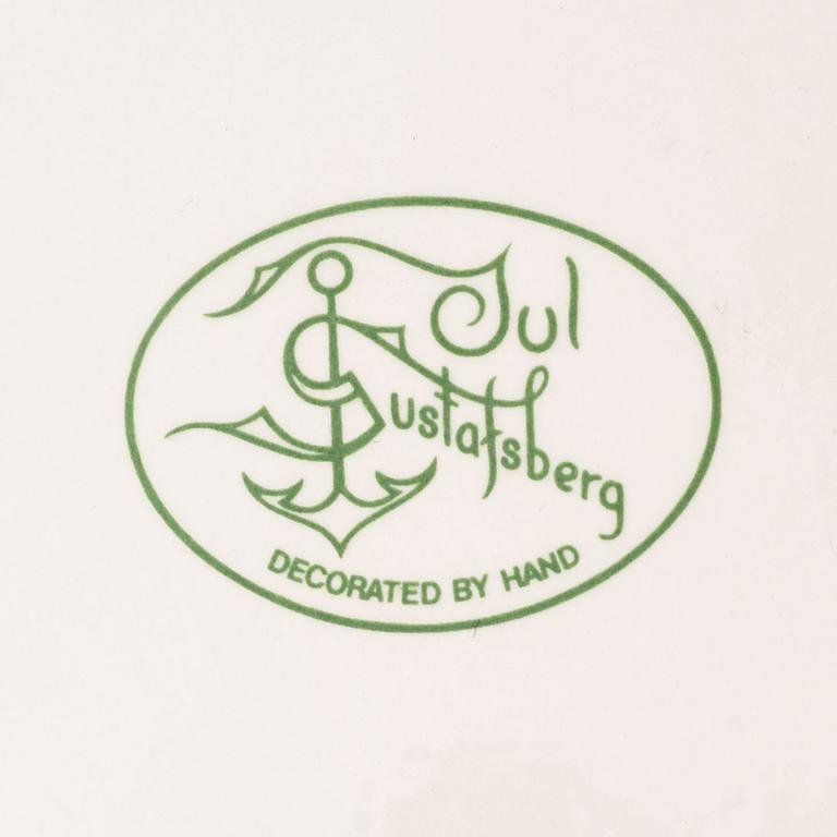 A 44 piece 'God Jul' porcelain service from Gustavsberg, later part of the 20th Century.