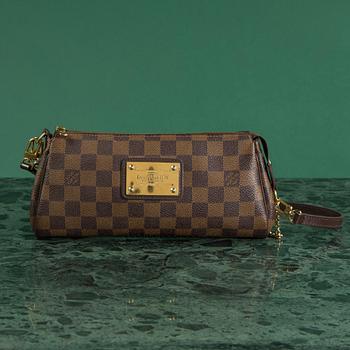 CLUTCH, "Eva damier Bag" Louis Vuitton.