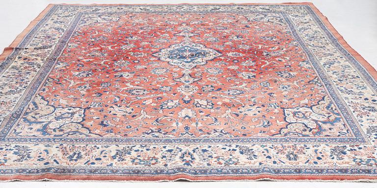 Carpet, Mahal/Sarouk, approx. 420 x 323 cm.