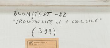Juhana Blomstedt, "From the life of a long line". No.(393).