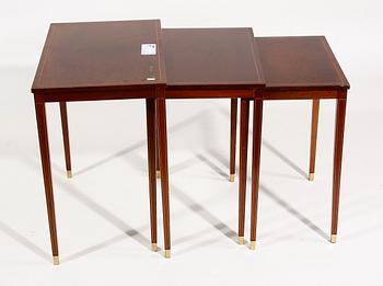 SATSBORD, 3 delar, gustaviansk stil.