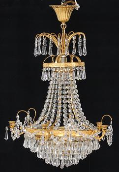 LJUSKRONA, gustaviansk stil, 1900-talets andra hälft. H 60.