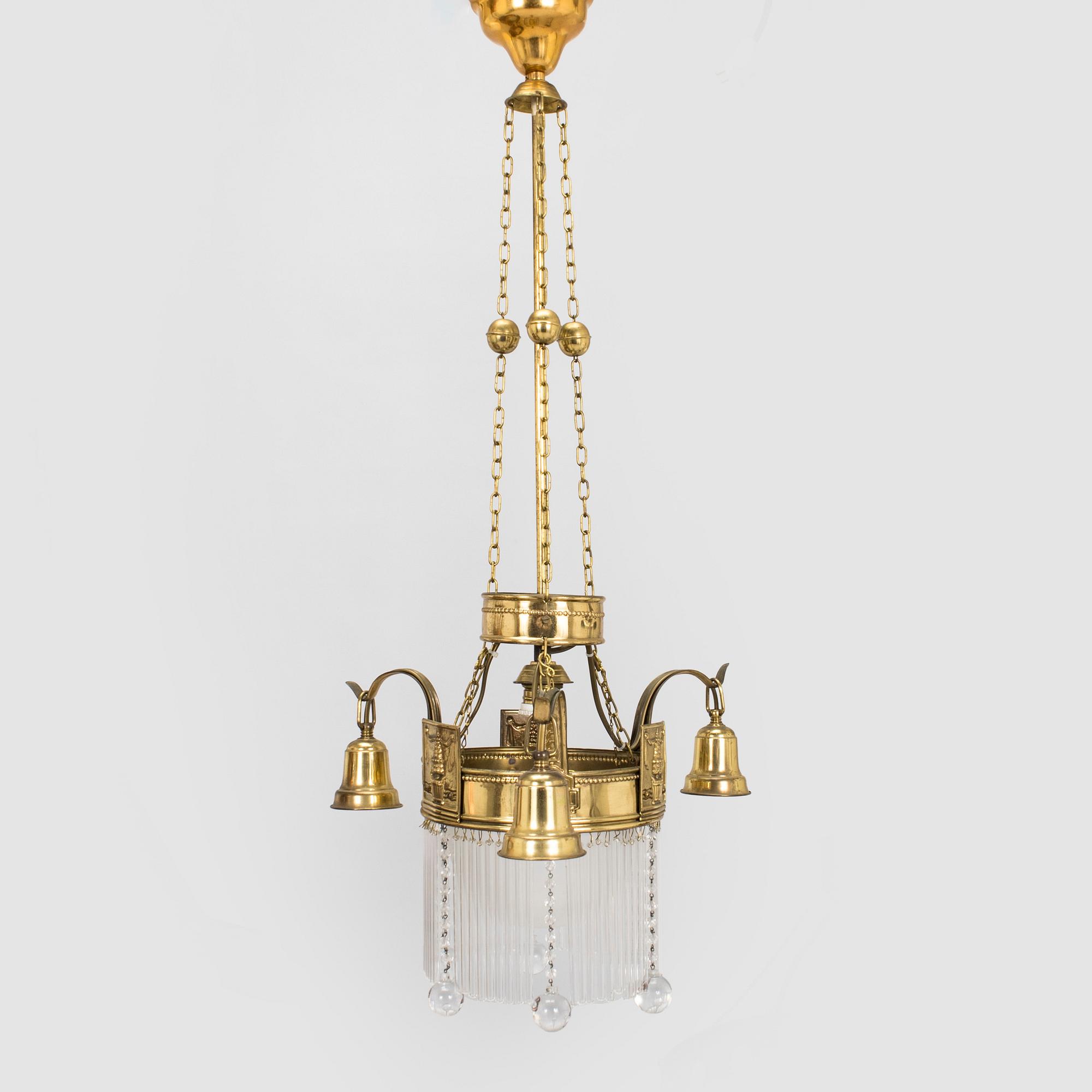 Chandelier, early 20th century.