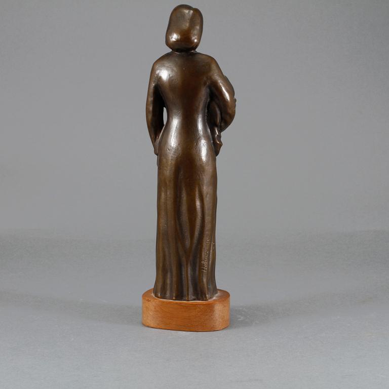 OKÄND KONSTNÄR, brons, signerad Holger samt daterad -49.