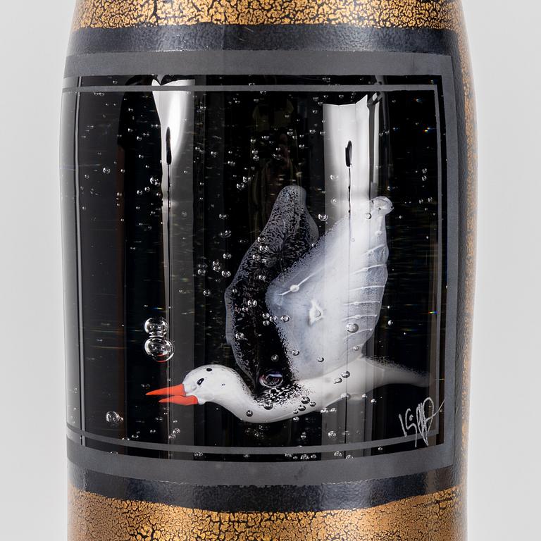 Kjell Engman, sculpture, Kosta Boda.