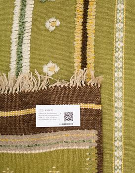 MATTA, rölakan med flossainslag, Sverige/Finland, 1900-talets början/första hälft. Ca 300 x 179 cm.
