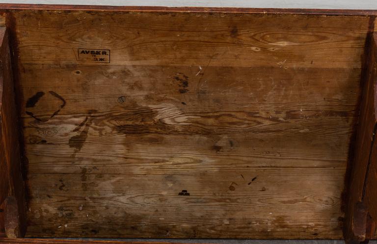 BOCKBORD, 1800-tal, kunglig proveniens.