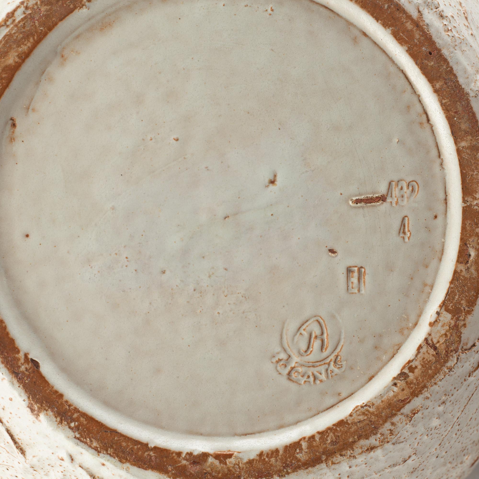 Andersson & Johansson, an earthenware vase, Höganäs, Sweden.