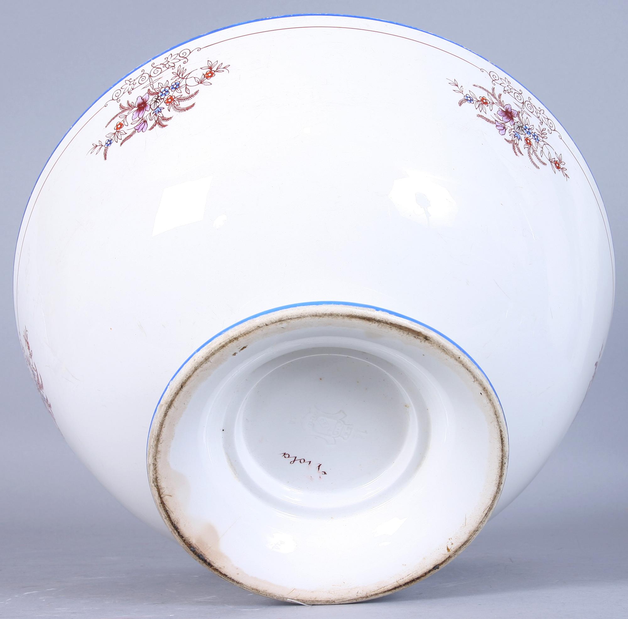 BÅLSKÅL, opak, Rörstrand, 1877-1883.