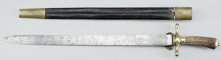 HIRSCHFÄNGARE, 1800/1900-tal.