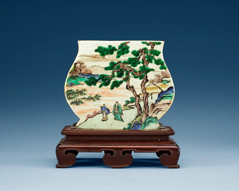 STÄLL, porslin. Qing dynastin, Kangxi (1662-1722).