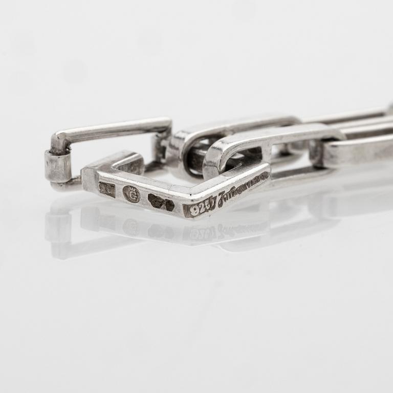 Karl-Ingemar and Cecilia Johansson, Silver bracelet, Gothenburg.