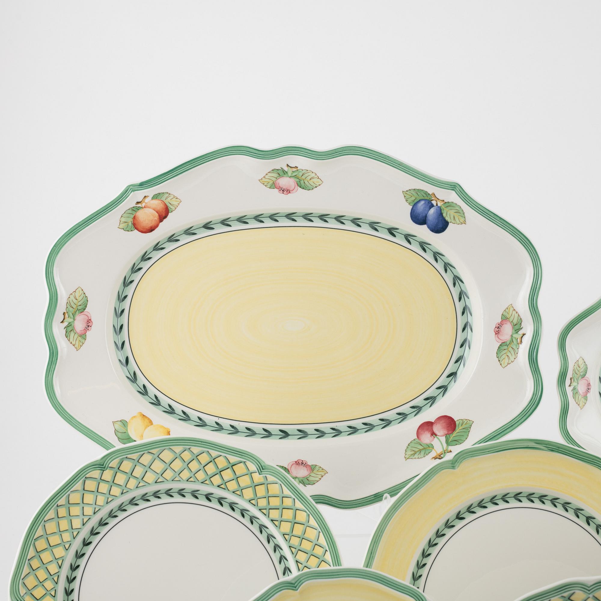 A 41-piece 'French Garden' dinner service, Villeroy & Boch.