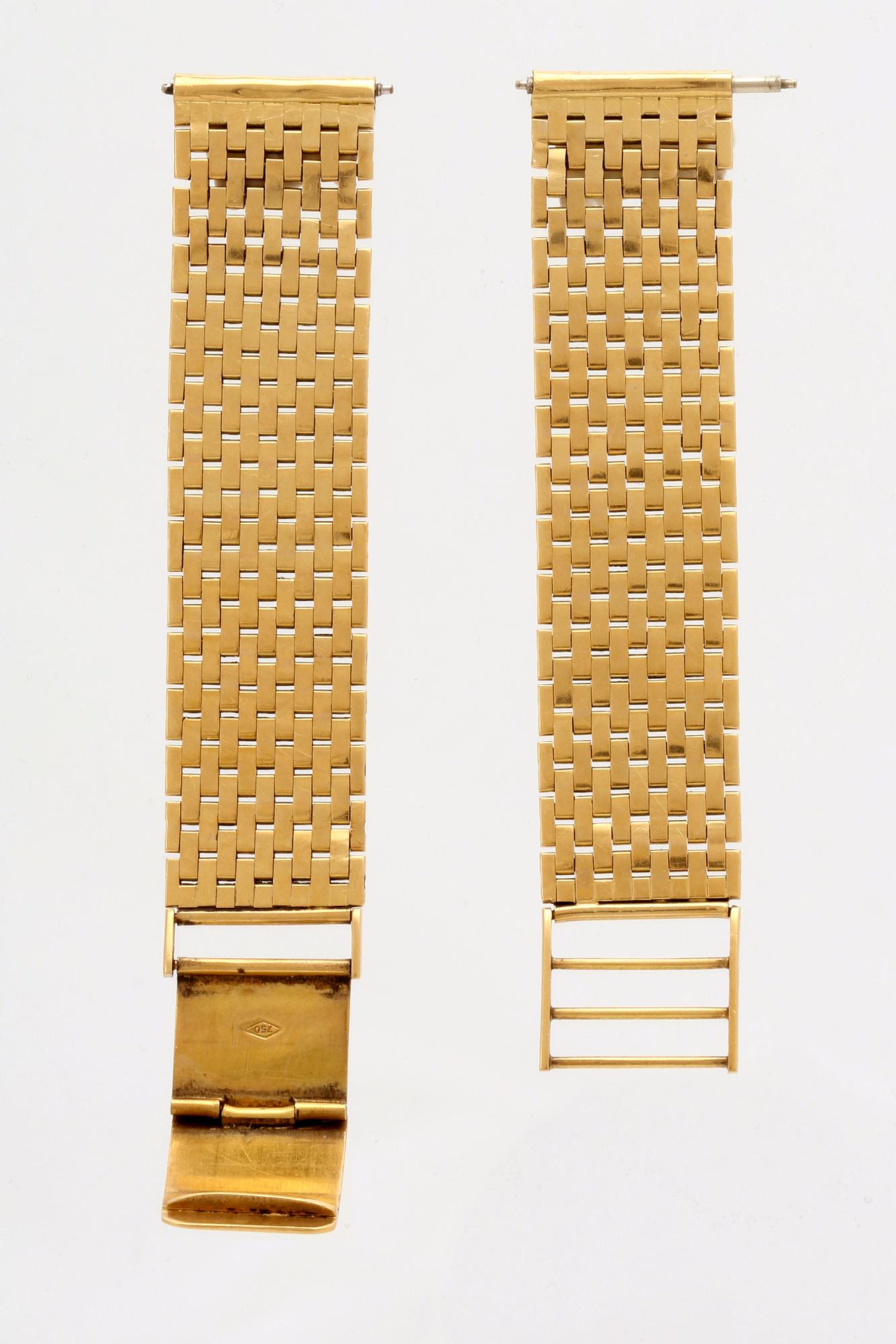 18k solid gold watch band hotsell