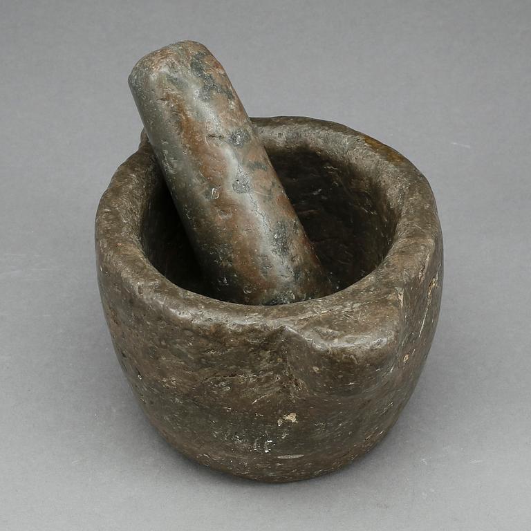MORTEL, täljsten, 17/1800-tal.