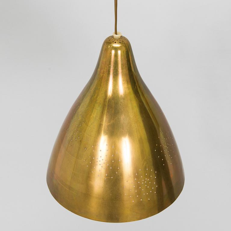 Lisa Johansson-Pape, taklampa, modell 1314, Stockmann Orno, 1900-talets mitt.