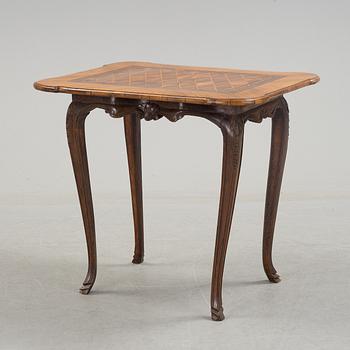 A mid 18th century rococo table.