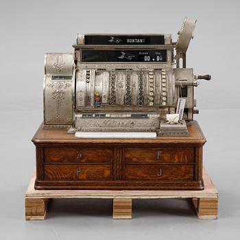 A 'National' cash register from USA, early 20th Century.