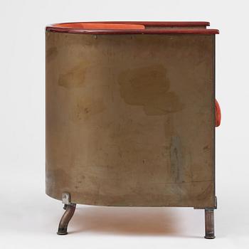 Mats Theselius, a "Järn/Moccafåtöljen" armchair, ed. 157/360, Källemo, Värnamo, post 1994.