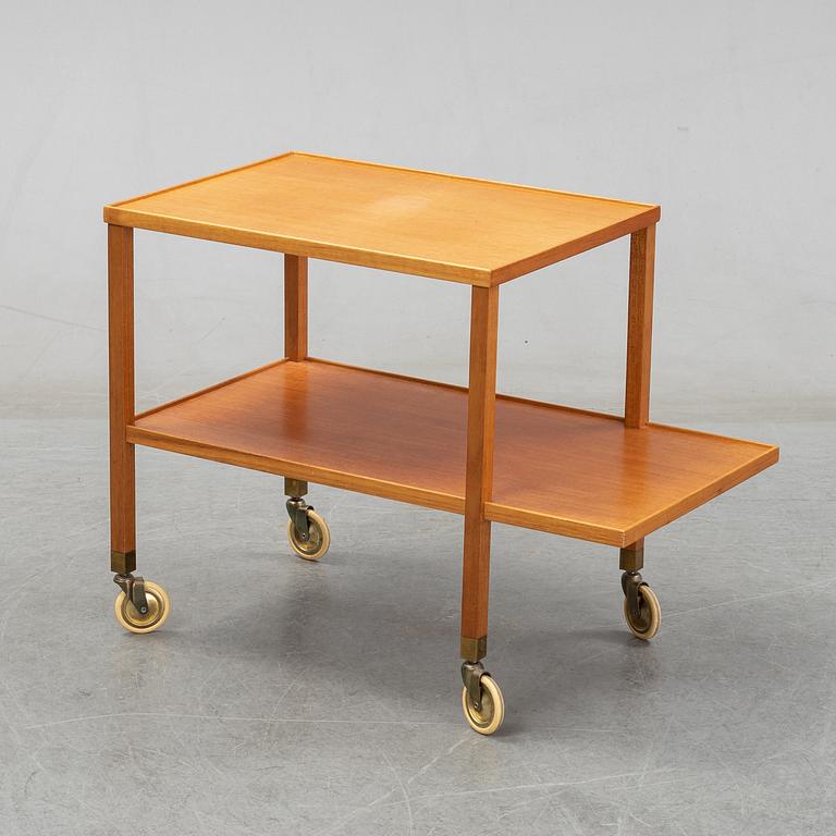 Josef Frank, a mahogany serving trolley for Firma Svenskt Tenn.