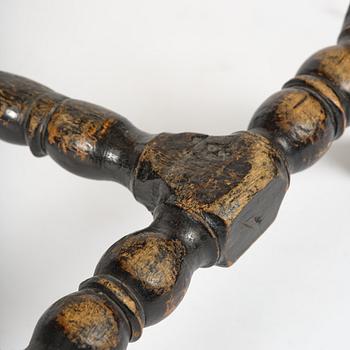 A Swedish baroque 'judge's' chair, circa 1700 / early 18th century.