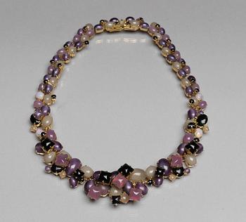 A 1966 Christian Dior necklace.