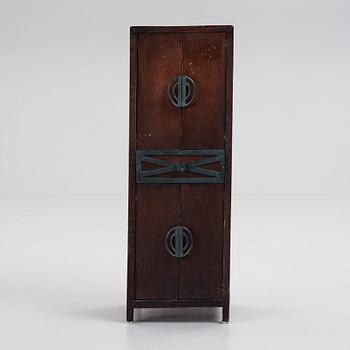 Cabinet, painted wood, 20th century.