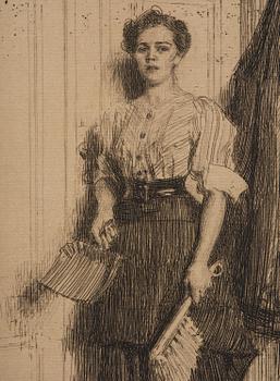 Anders Zorn, "The new maid".