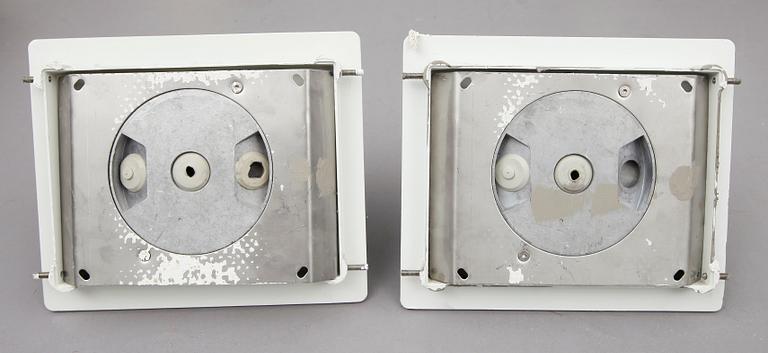 VÄGGLAMPOR, 2 st, Alfred Homann, Louis Poulsen, 1900-talets senare del.