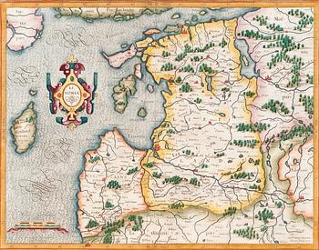 65. A MAP OF BALTICUM.