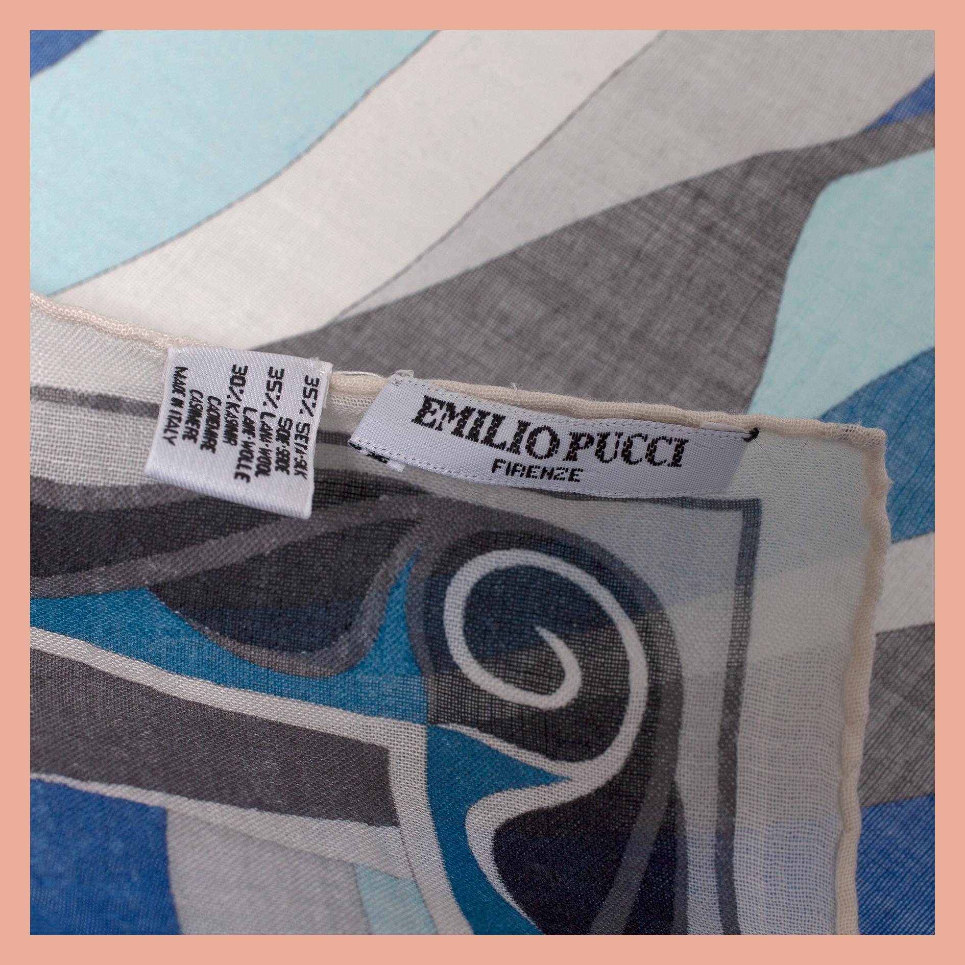 SHAWL, Emilio Pucci.
