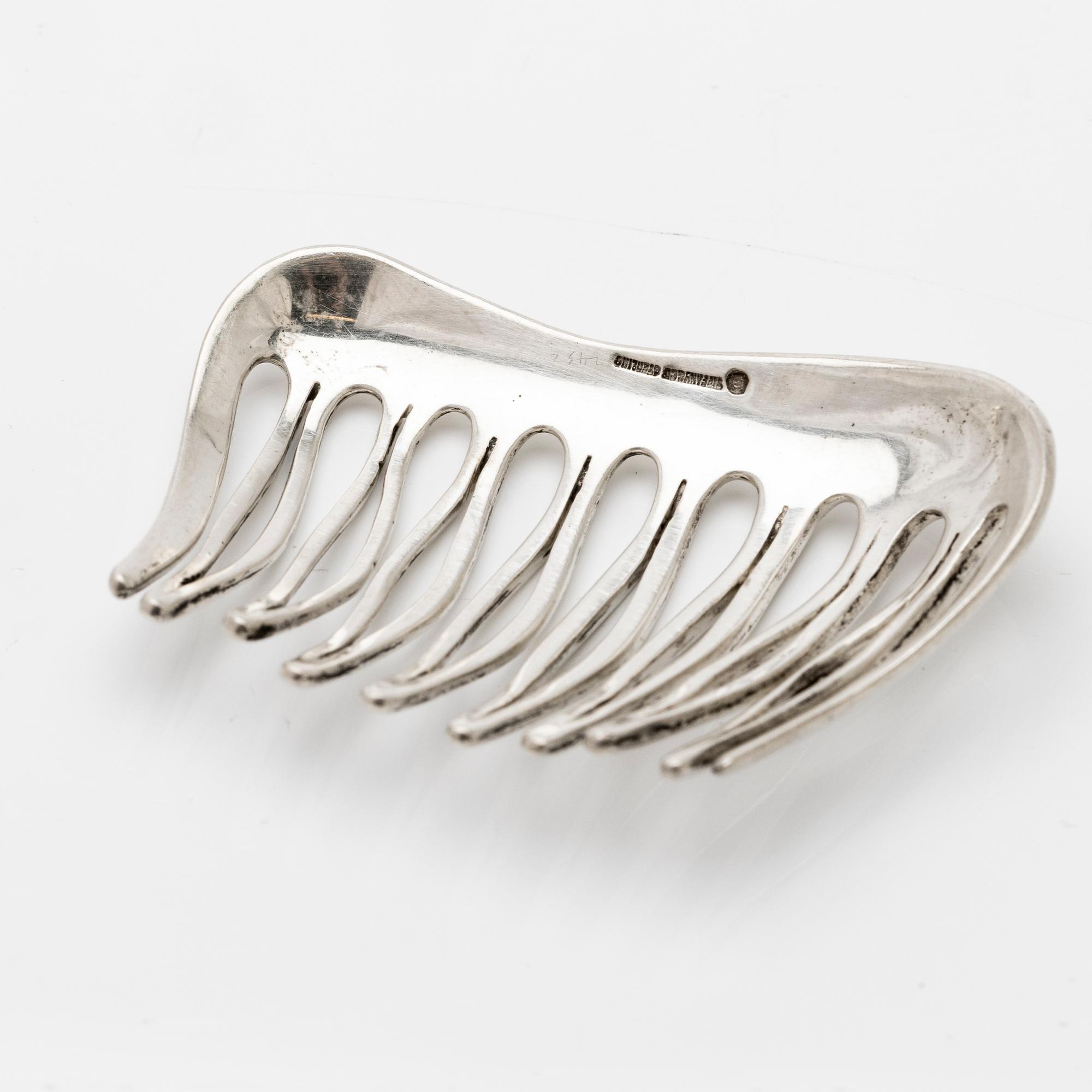 Tiffany & Co, Angela Cummings, sterling silver comb.
